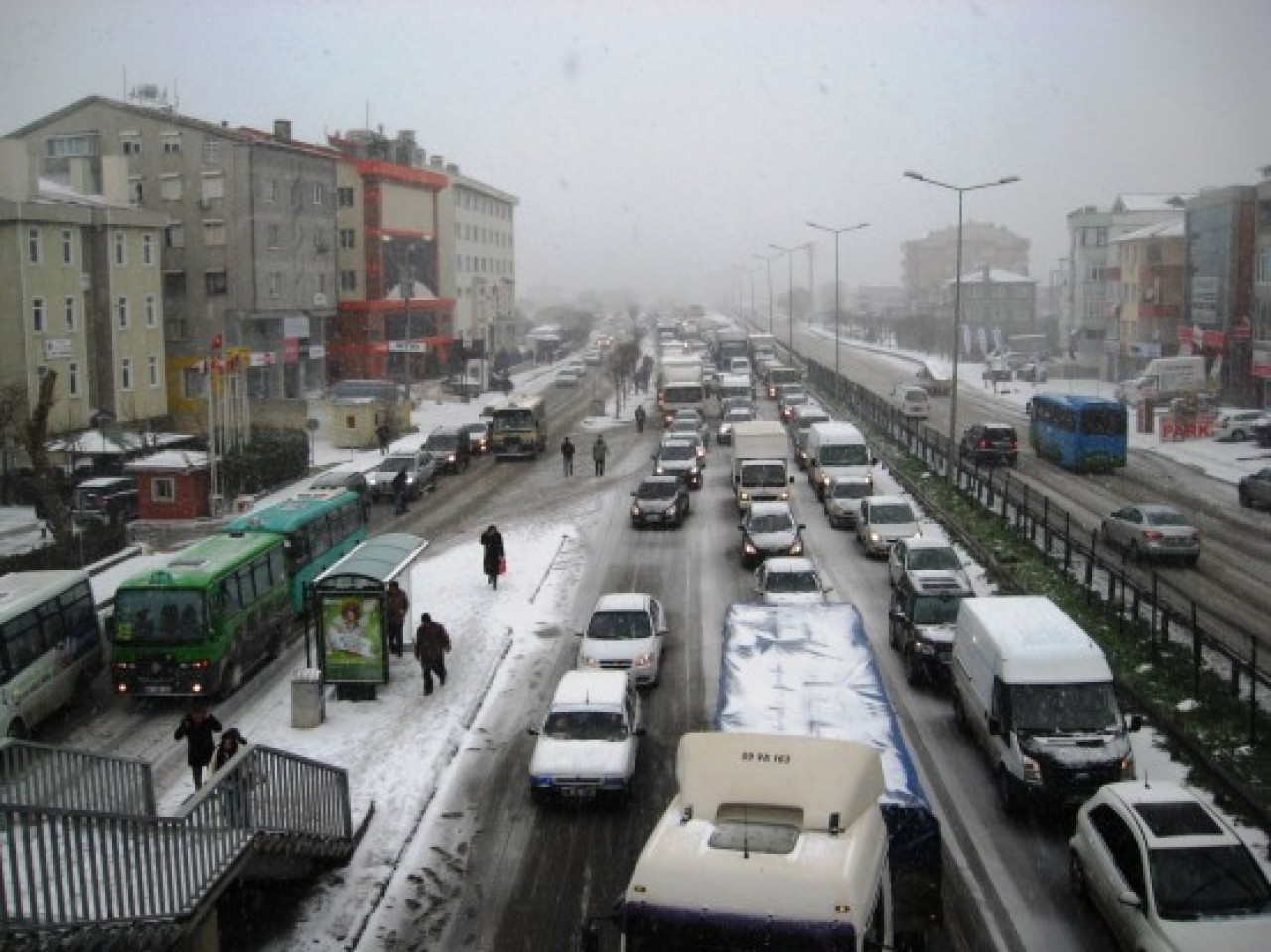 KAR YAĞDI, VATANDAŞ KAN AĞLADI! 11