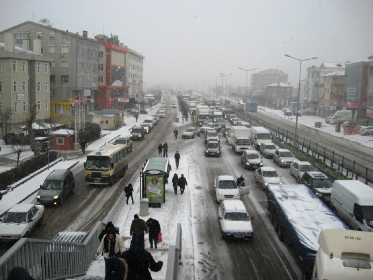 KAR YAĞDI, VATANDAŞ KAN AĞLADI! 12