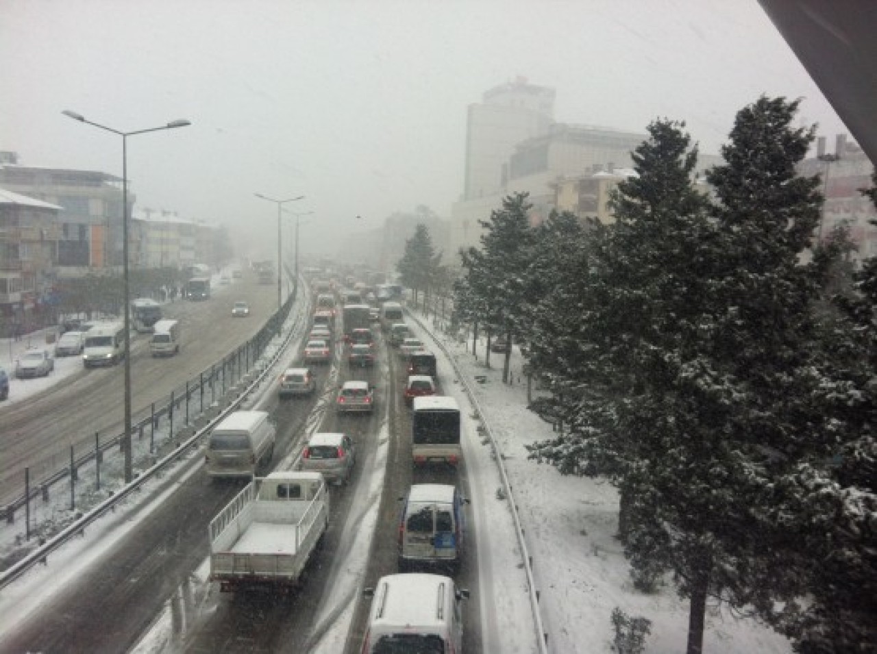 KAR YAĞDI, VATANDAŞ KAN AĞLADI! 18