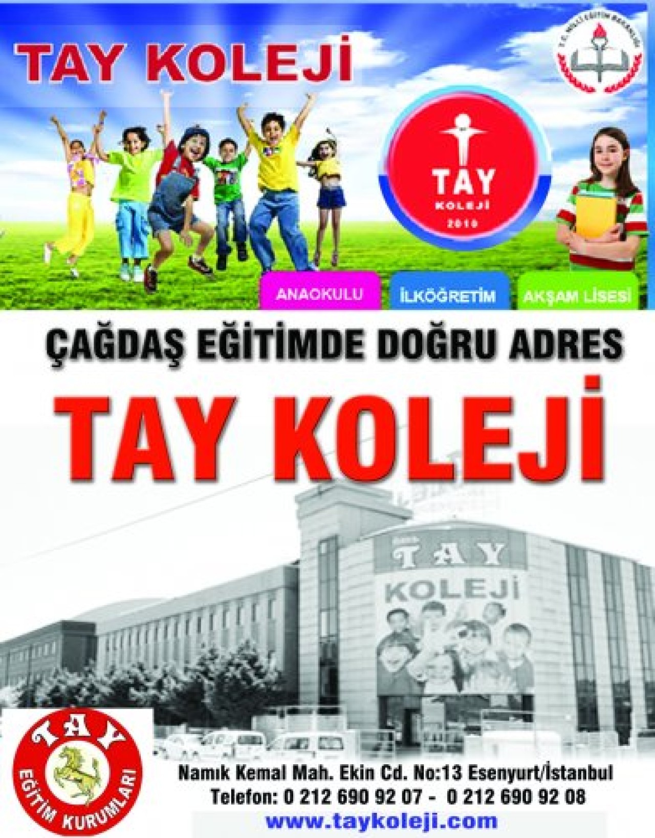 TAY KOLEJİ AÇILDI... 1