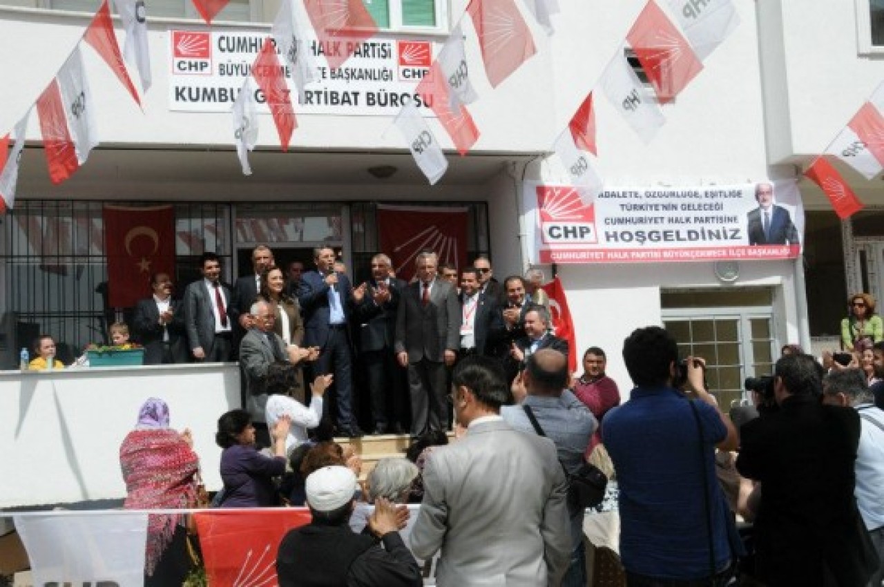 CHP ilk irtibat bürosunu Kumburgaz'da açtı 2