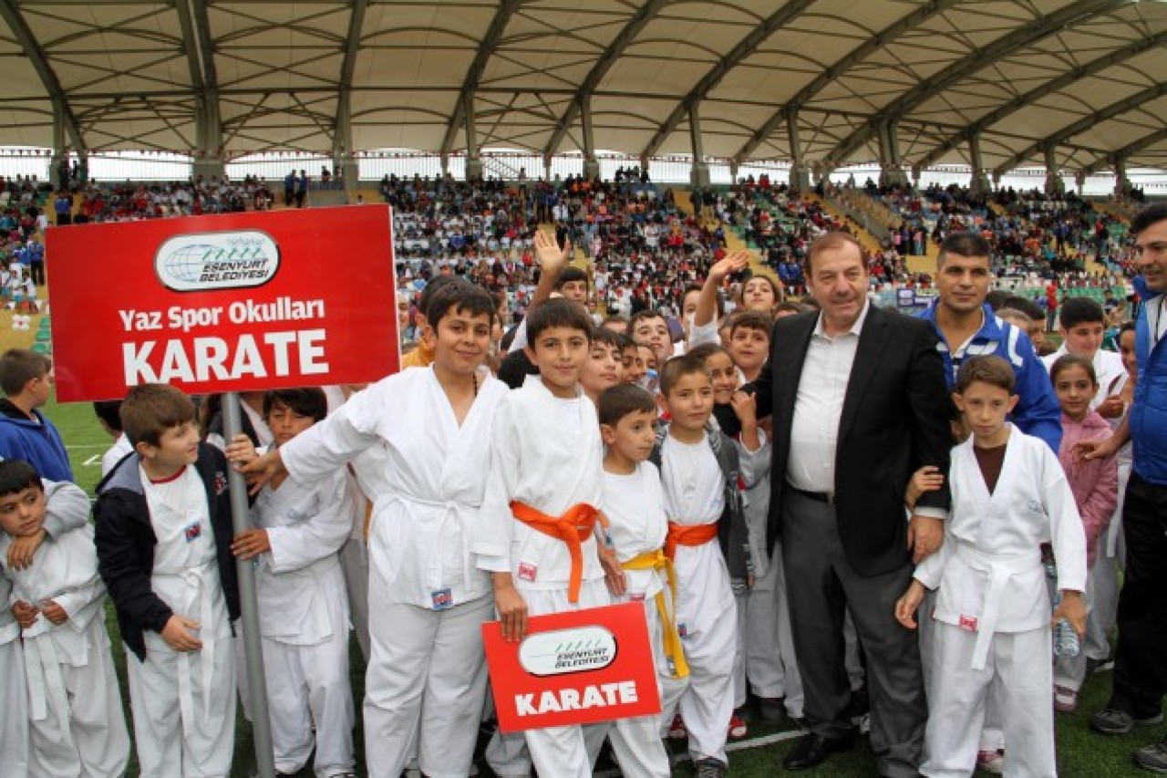 Spor okulu'na muhteşem tören 8