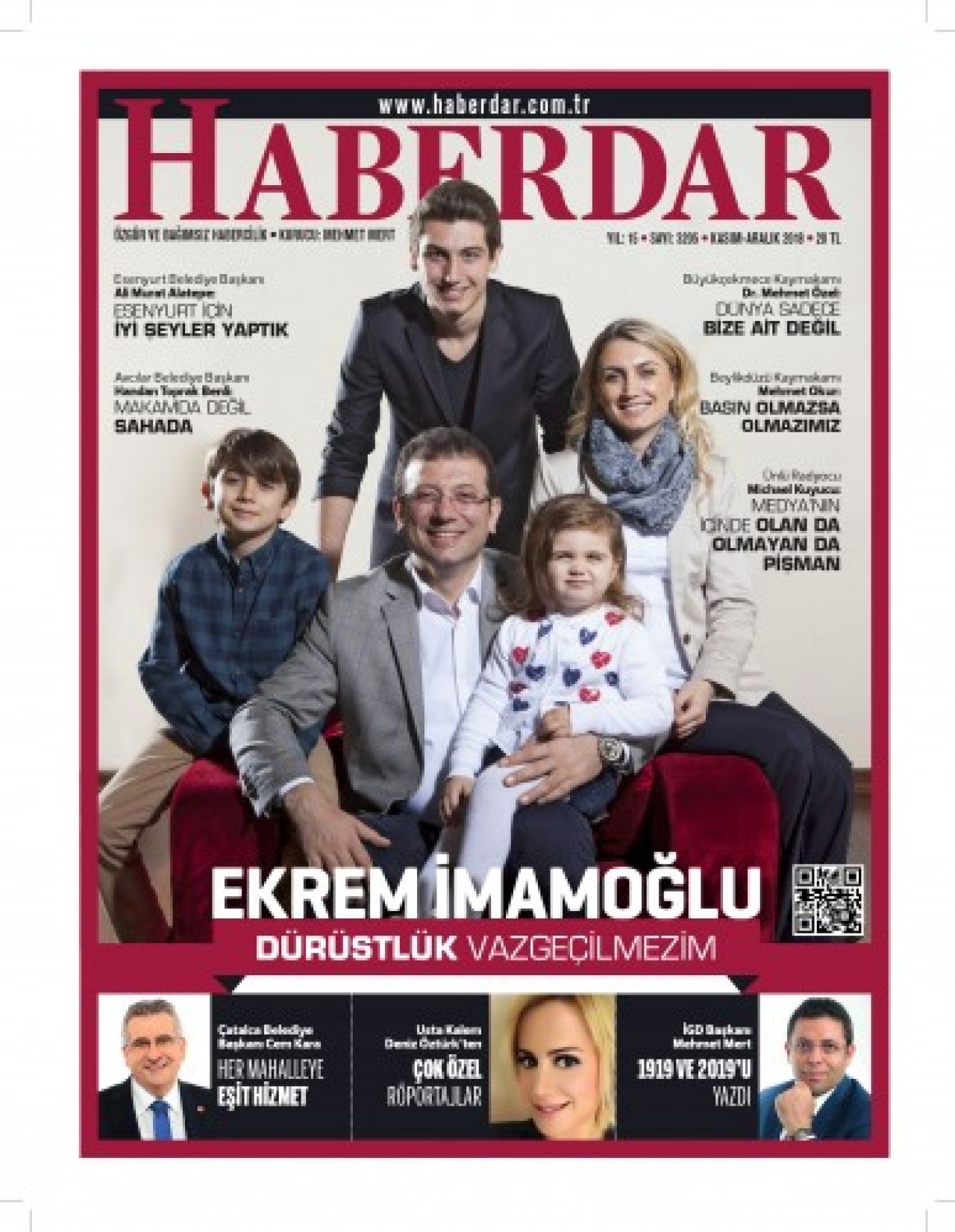 Haberdar 2018 Kasım Aralık Sayısı 1