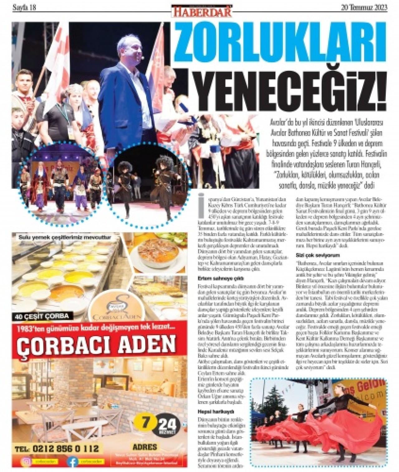 Haberdar TEMMUZ 2023 18