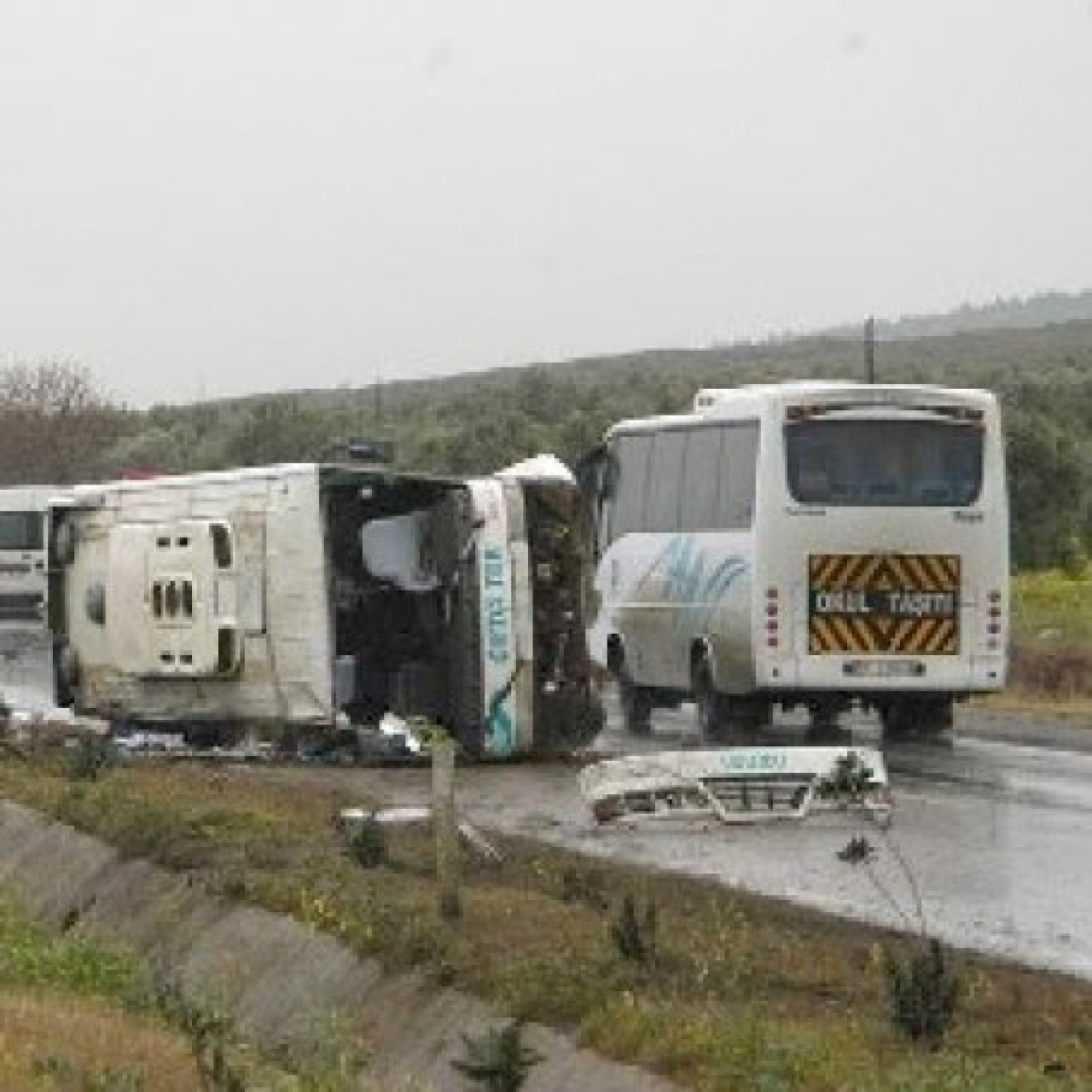 İkitelli'de Korkunç Kaza