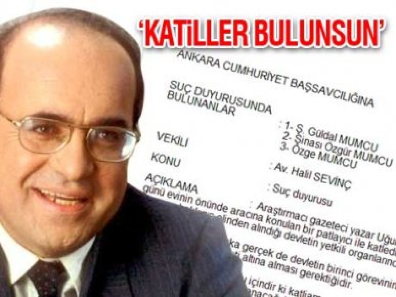 Mumcu ailesinden suç duyurusu