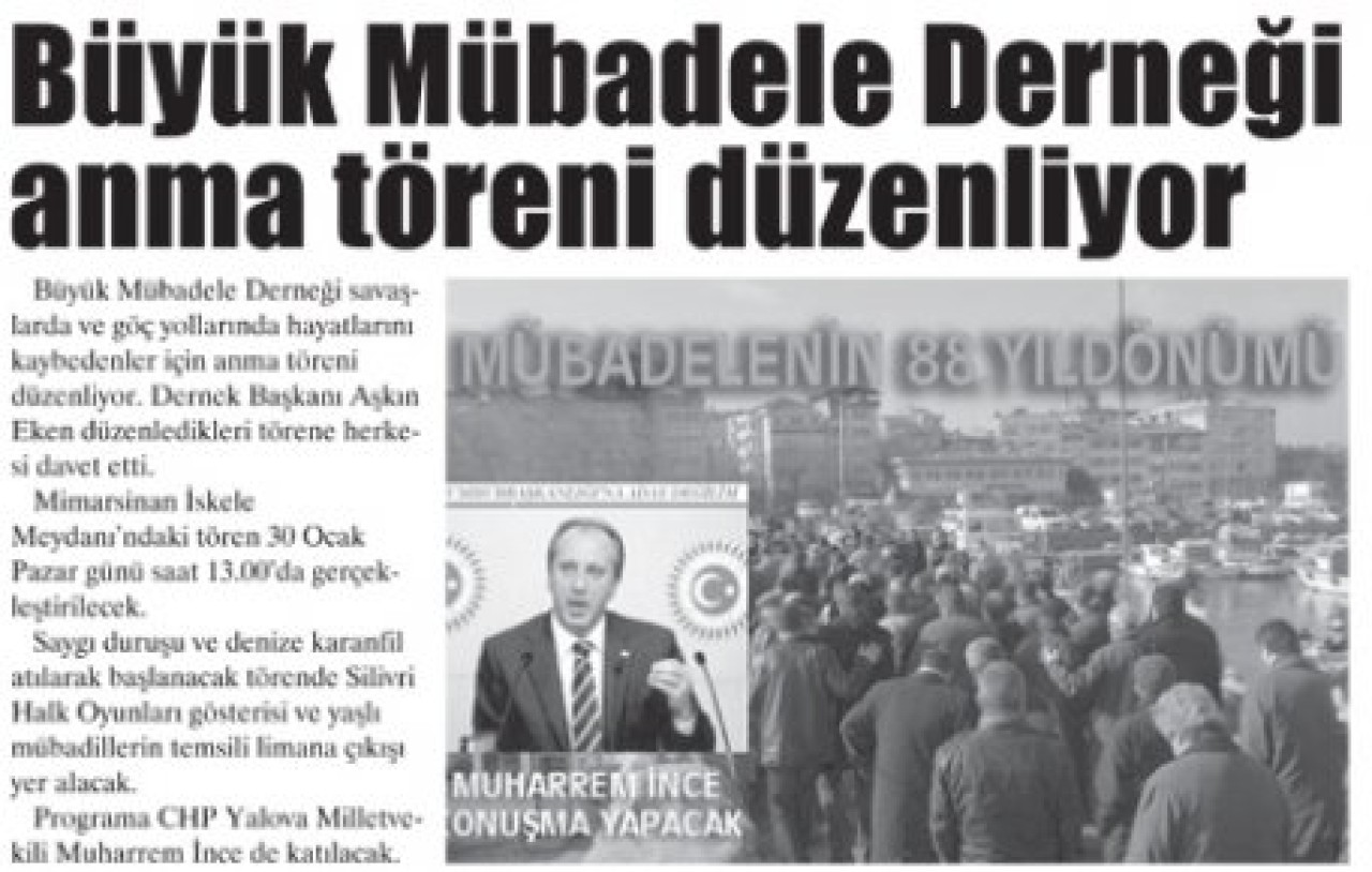 ‎MÜBADELE 88 YAŞINDA!