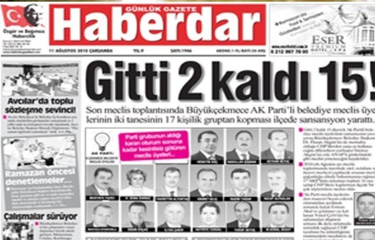 HABERDAR bildiğiniz gibi