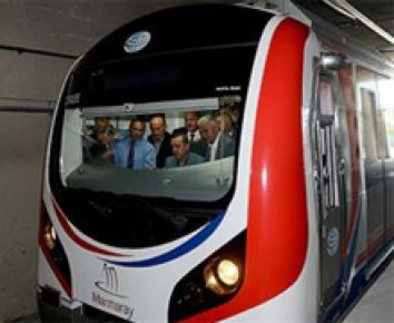 Marmaray'da ilk test sürüşü