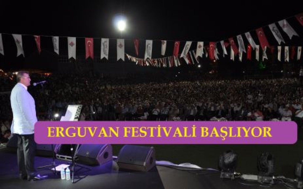 ERGUVAN FESTİVALİ BAŞLIYOR