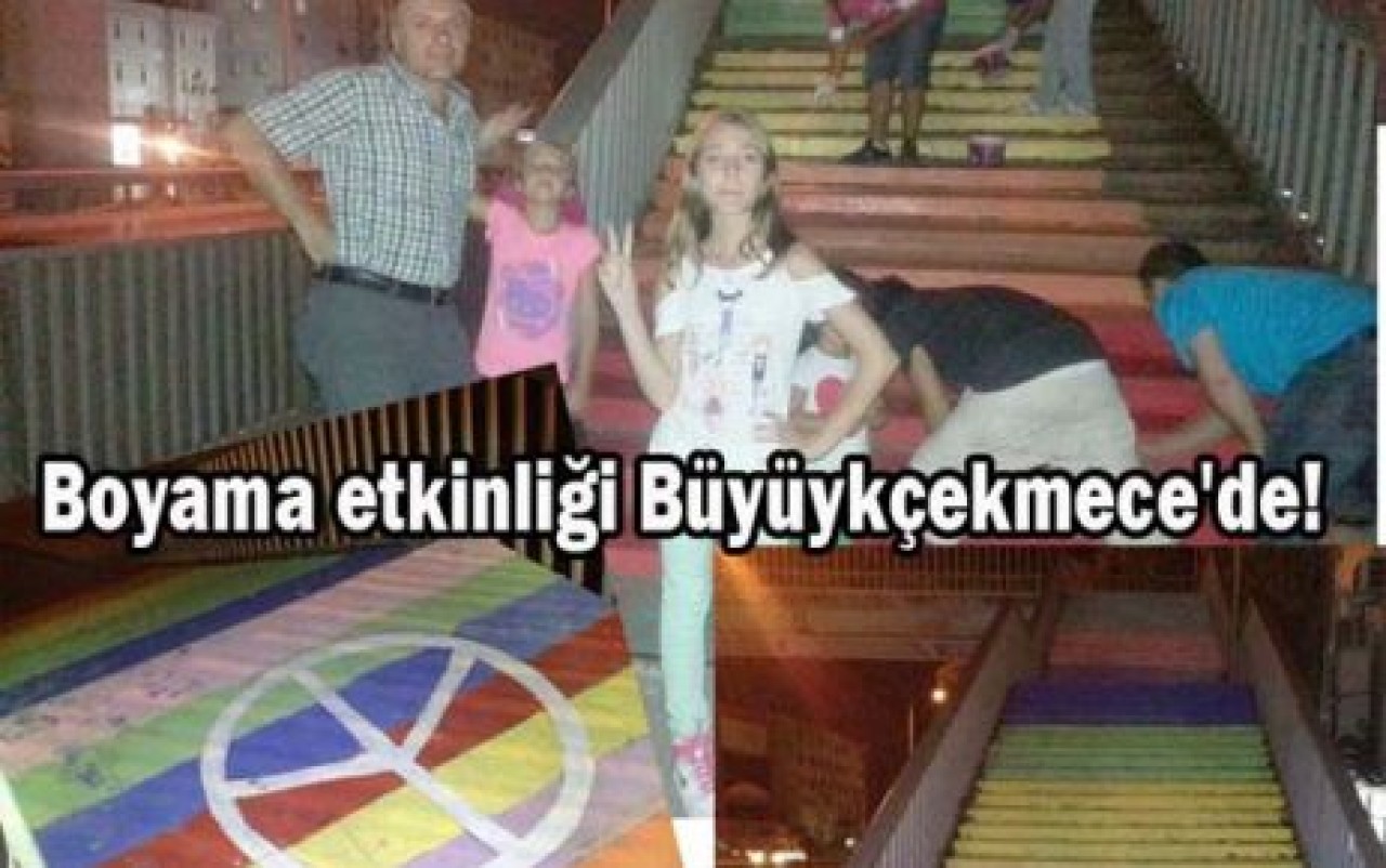 Boyama etkinliği Büyüykçekmece'de!