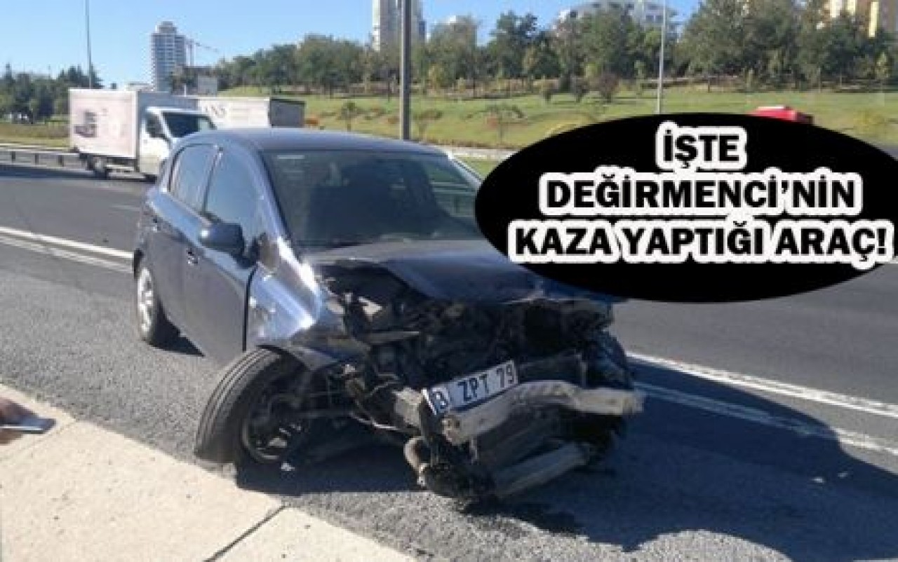 Değirmenci trafik kazası geçirdi