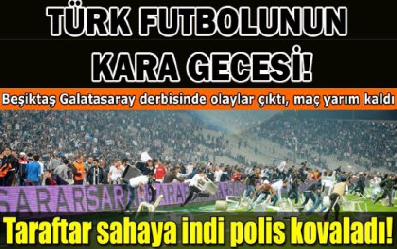 DEV DERBİ YARIDA KALDI