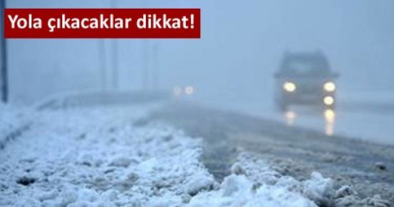 Bolu Dağı'nda kar yağışı başladı