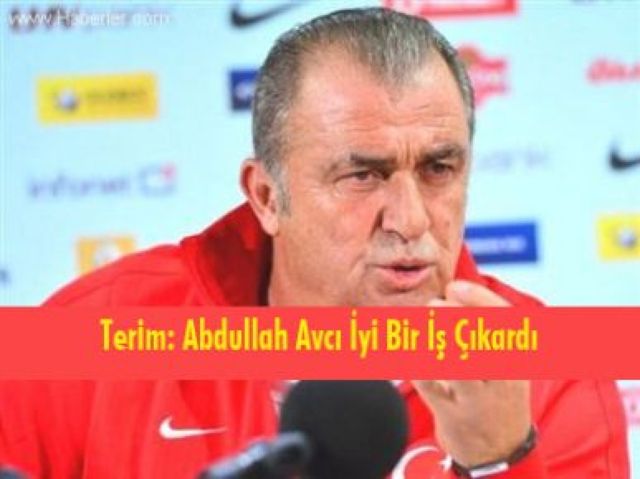 Fatih Terim: Abdullah Avcı İyi Bir İş Çıkardı