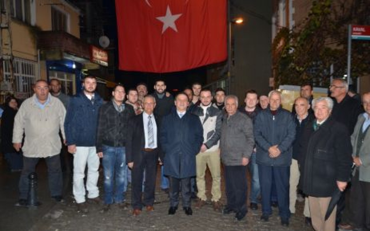 IŞIKLAR ve EKİBİ ORTAKÖY'DEYDİ