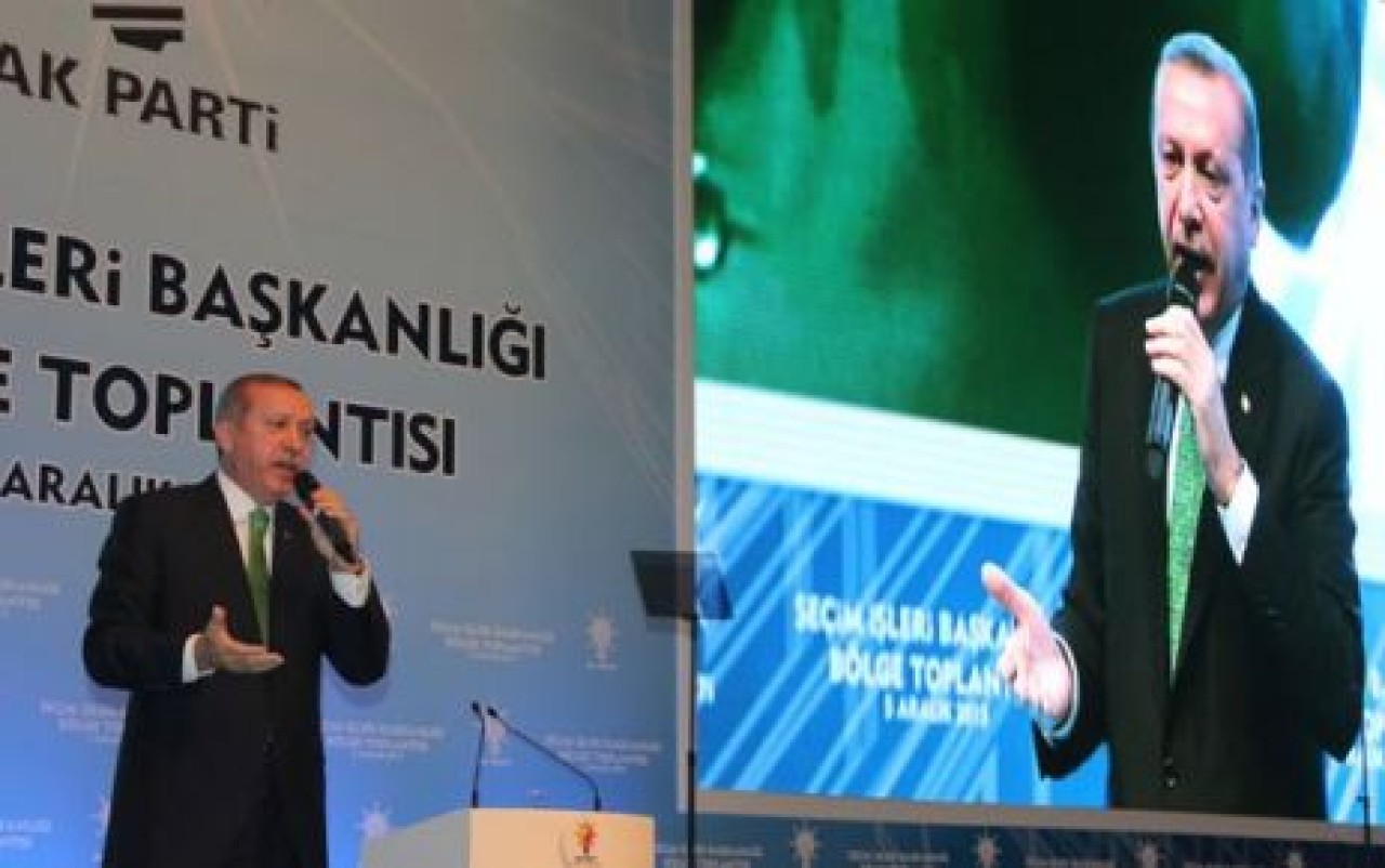 Erdoğan 'Adayımız Kadir Topbaş“ dedi.