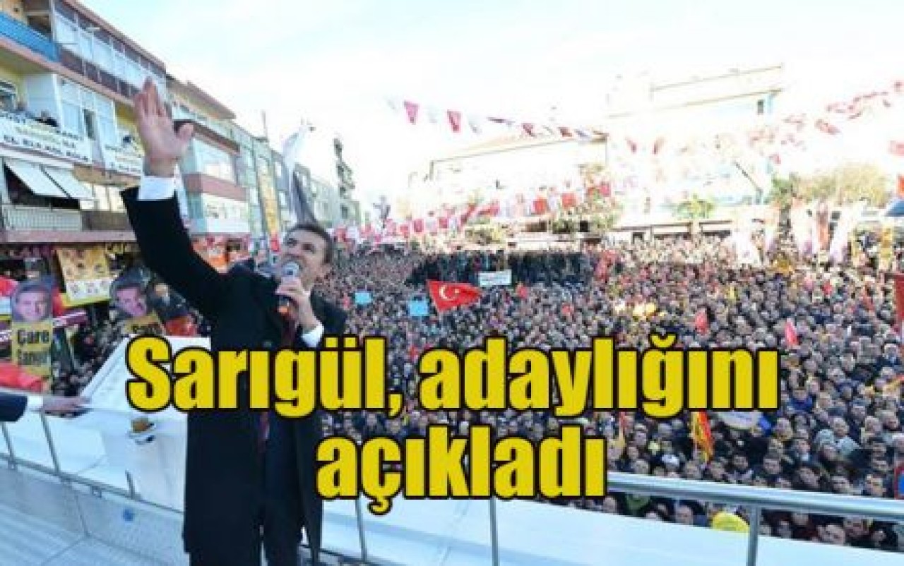 Mustafa Sarıgül, İstanbul için adaylığını açıkladı