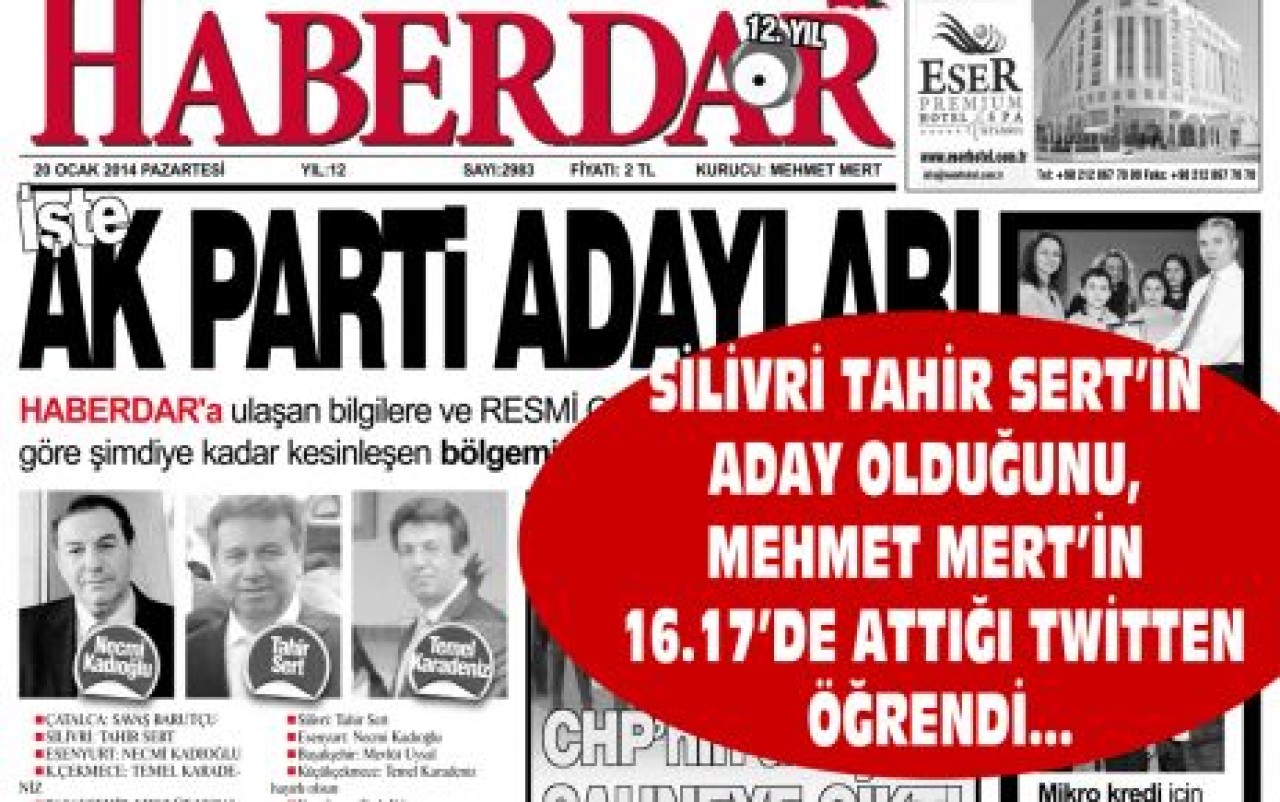 İŞTE AK PARTİ İSTANBUL ADAYLARI...