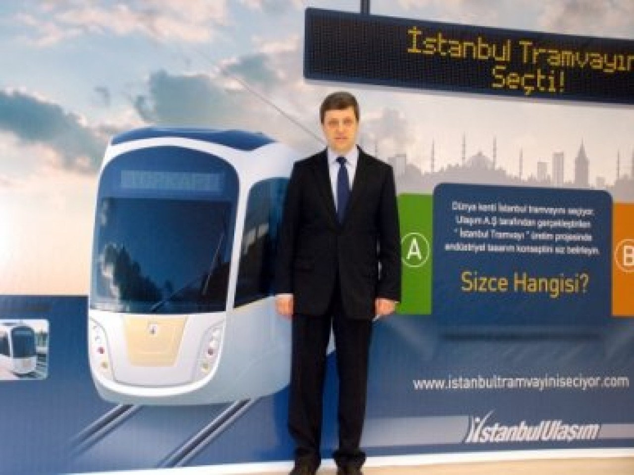 İstanbullular tramvayını seçti