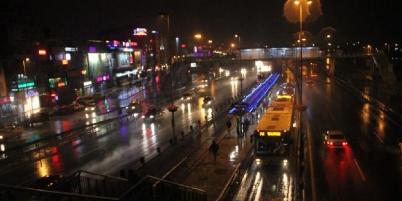 İstanbul'da Sağanak