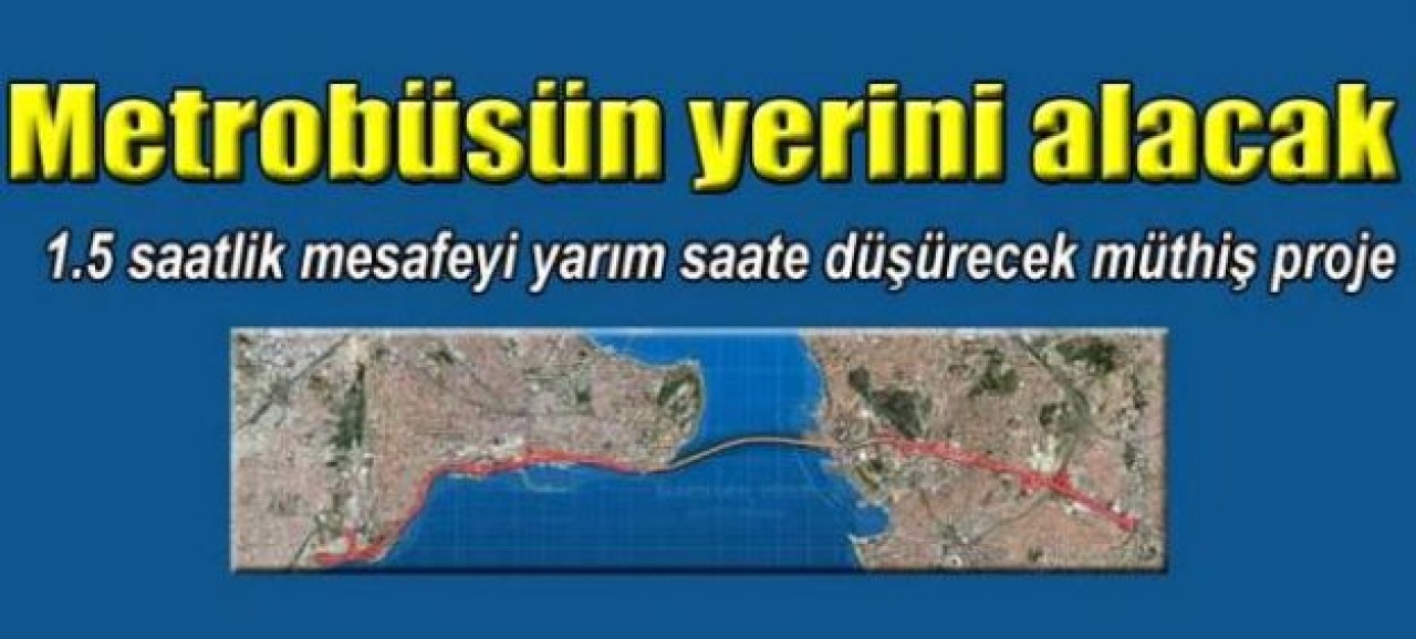 İstanbul'a İkinci Marmaray Geliyor