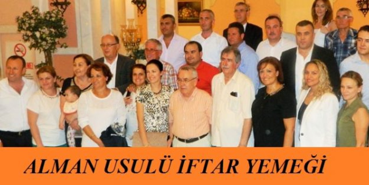 ALMAN USULÜ İFTAR YEMEĞİ