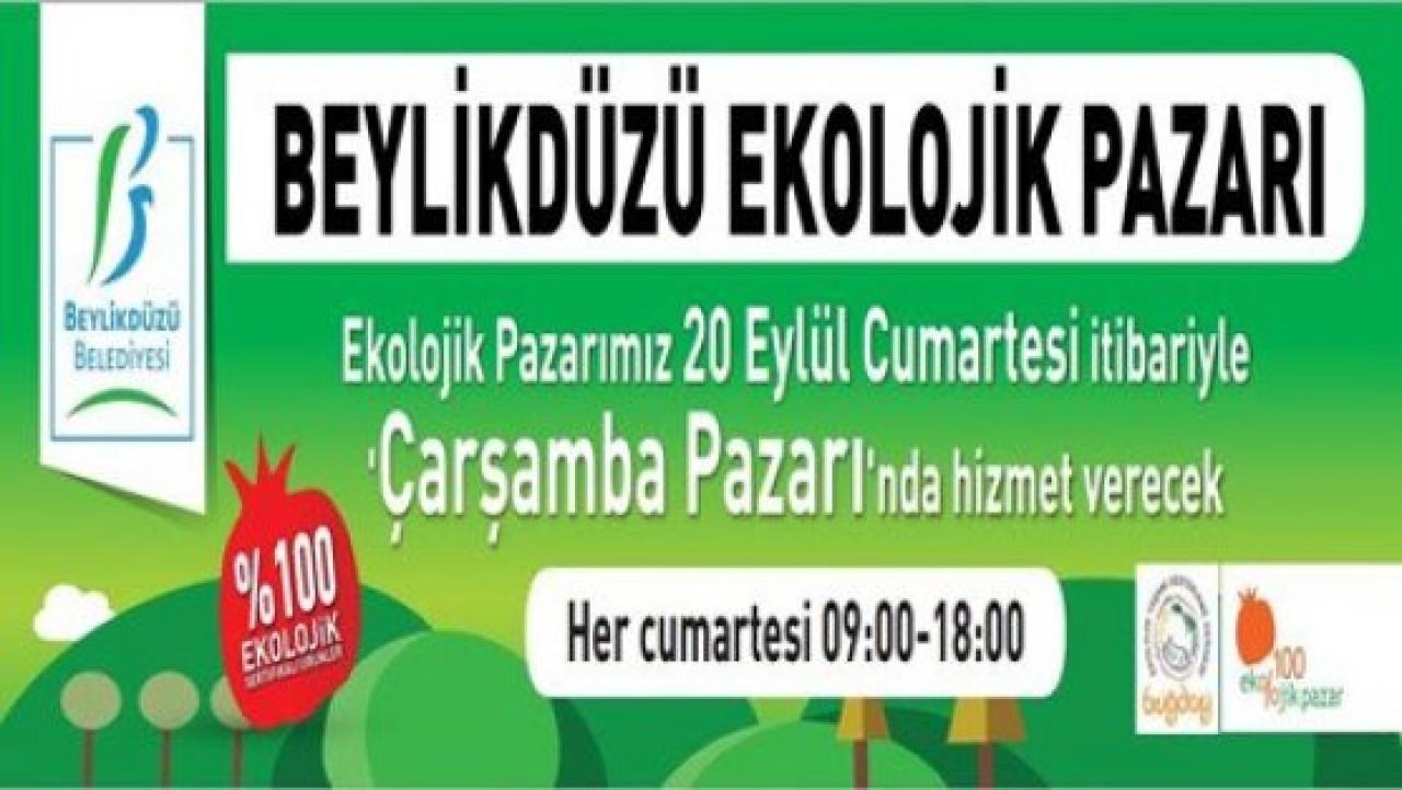 Beylikdüzü'nde ekolojik pazar