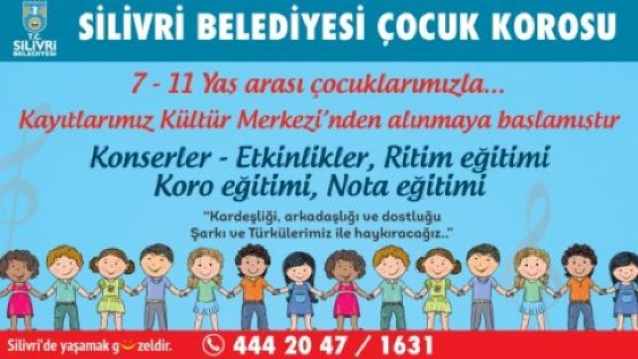 Silivrili çocuklar koroda buluşacak