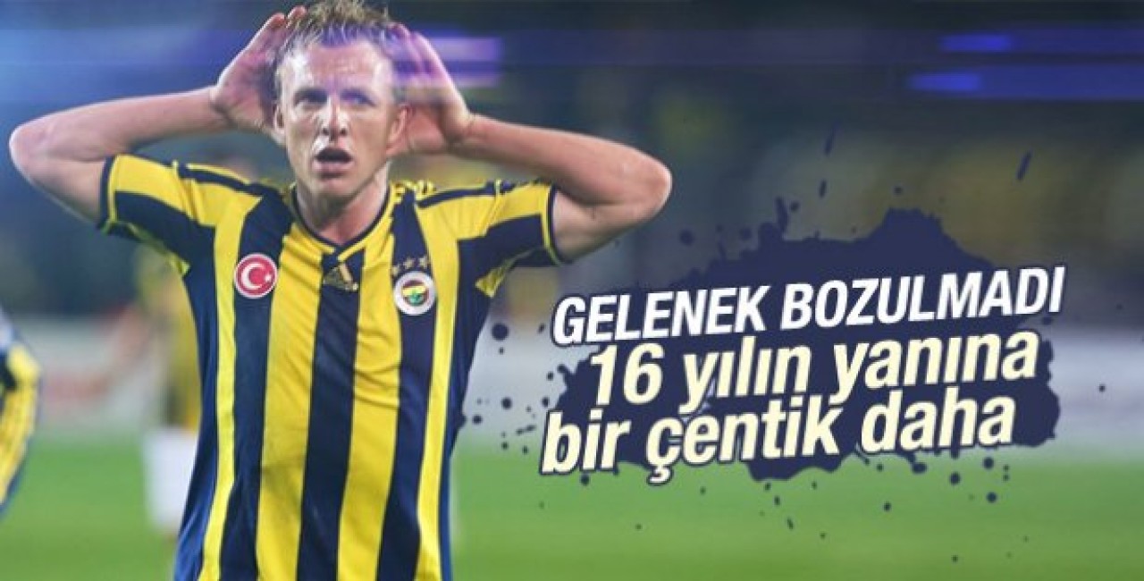 Fenerbahçe, Galatasaray'ı 1-0 Yendi