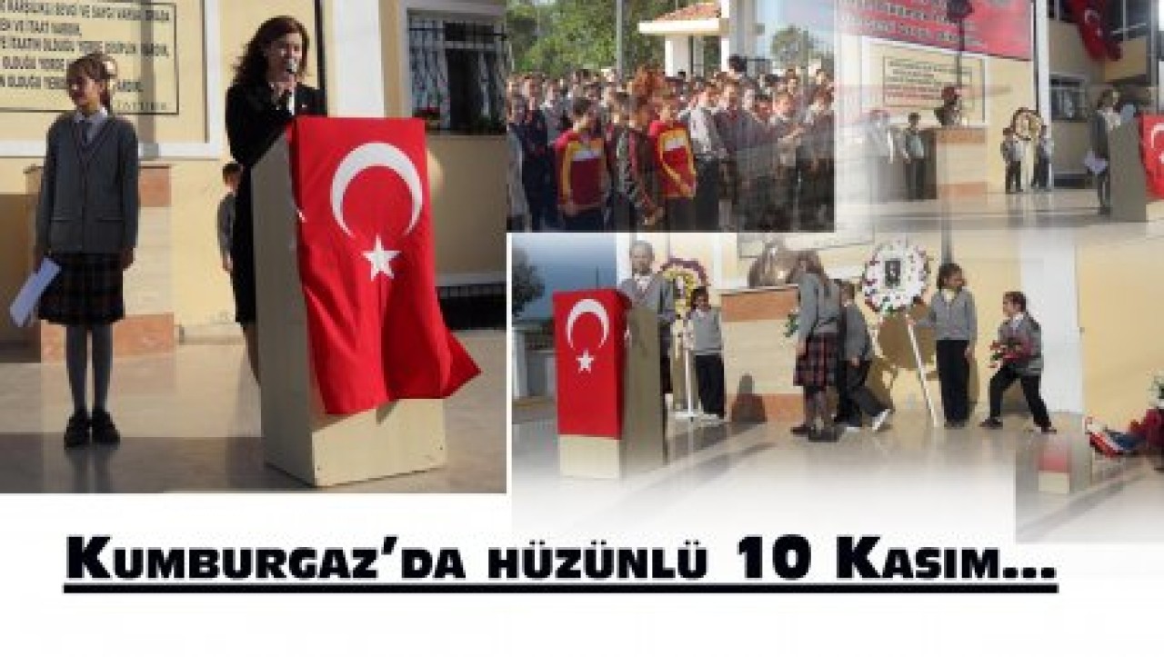 Kumburgaz’da hüzünlü 10 Kasım…