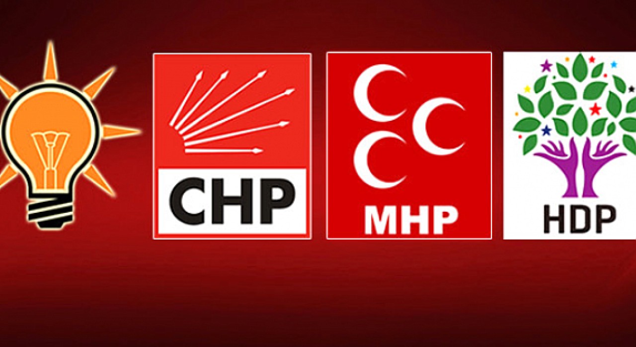 AK Parti, CHP, MHP ve HDPnin 25 Adayı Değişti