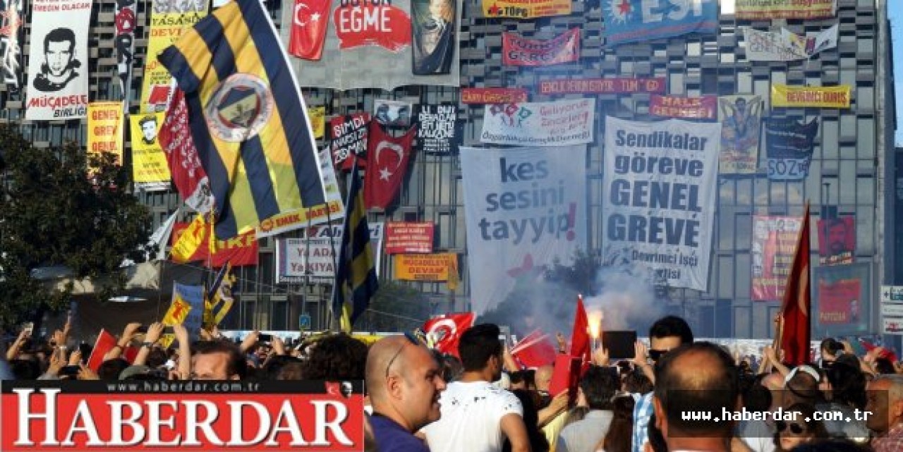 İstanbul  Taksimde  Gezi Parkı  YASAK !!