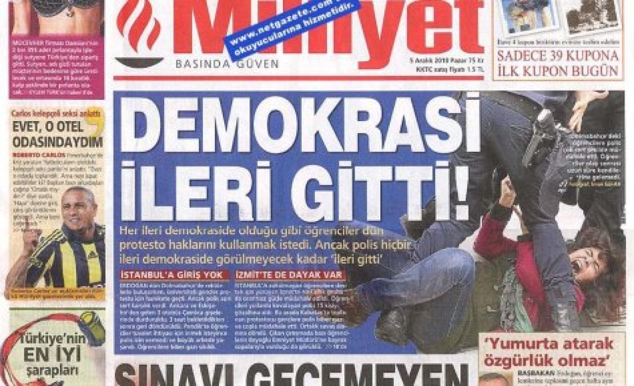 DEMOKRASİ ÇOK İLERİ GİTMİŞ!