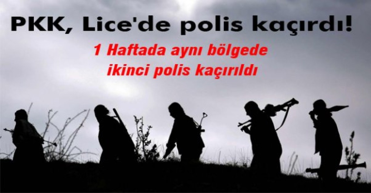 PKK, Licede polis kaçırdı