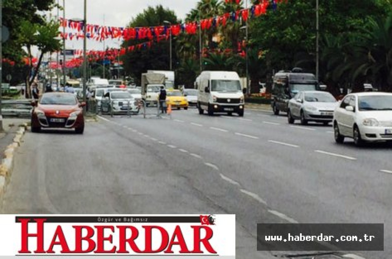 İstanbul Emniyetinin önünde şüpheli araç paniği!