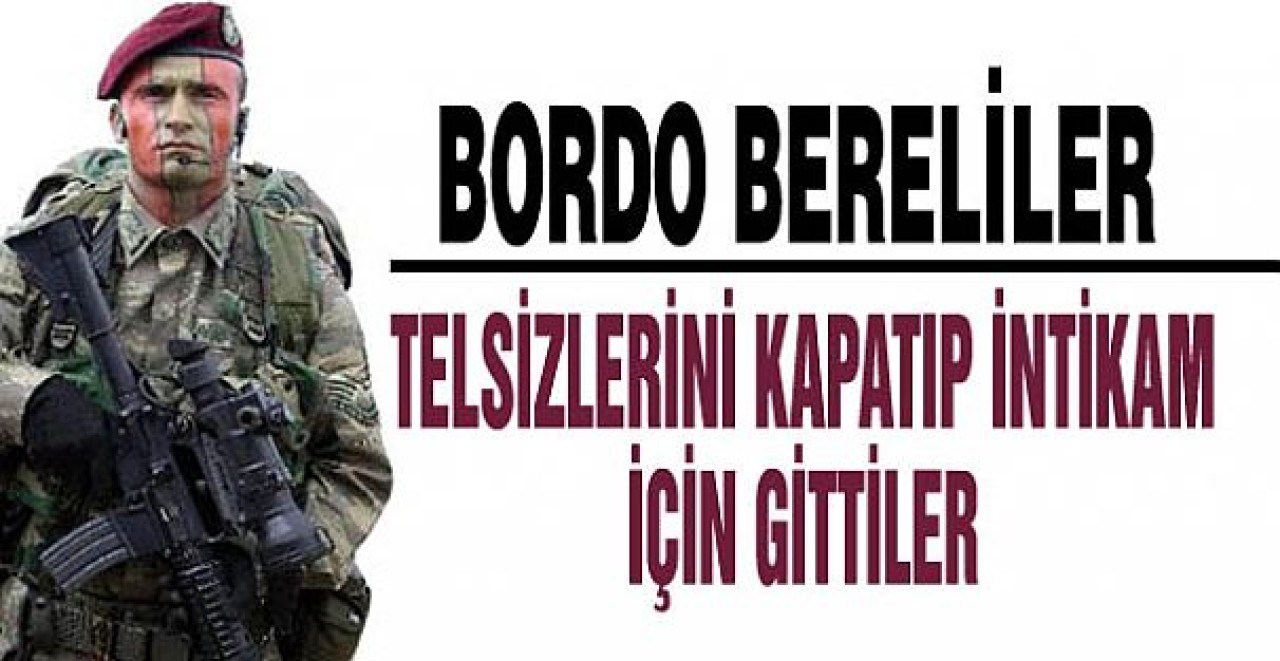 Bordo Bereliler, Telsizlerini Kapatıp İntikam İçin Gitti