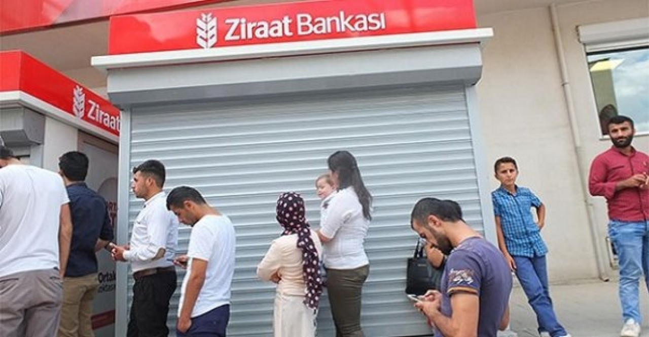 Ziraat Bankasının kasası boş kaldı!