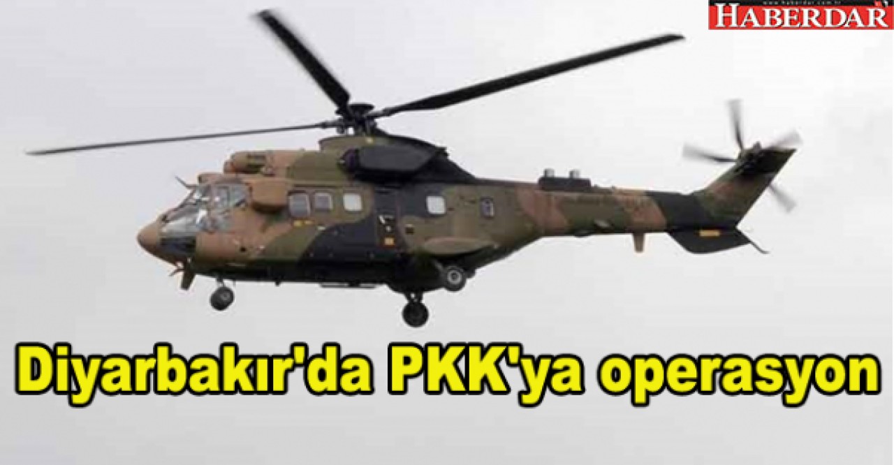 Diyarbakırda PKKya operasyon