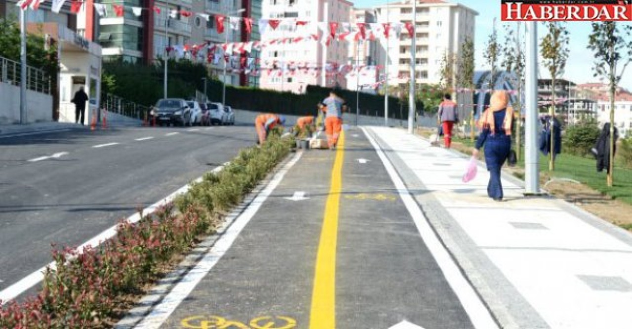 Beylikdüzünde Üç Park ve Örnek Yol Hizmete Açıldı