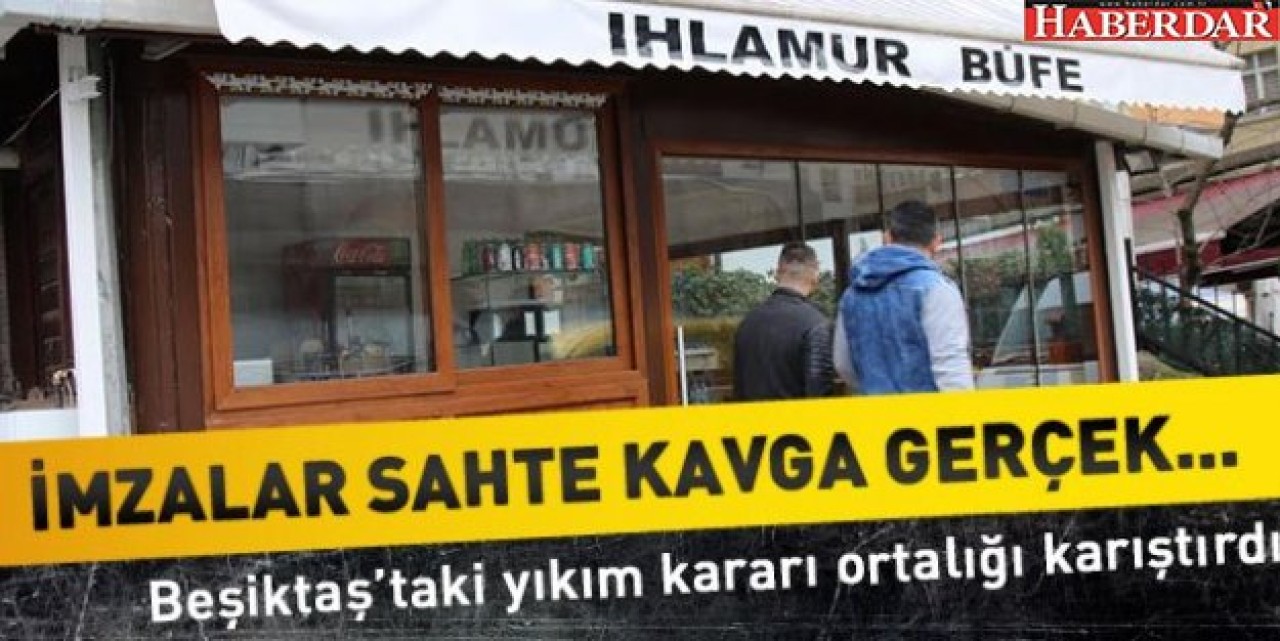 BEŞİKTAŞTA İMZALAR SAHTE KAVGA GERÇEK