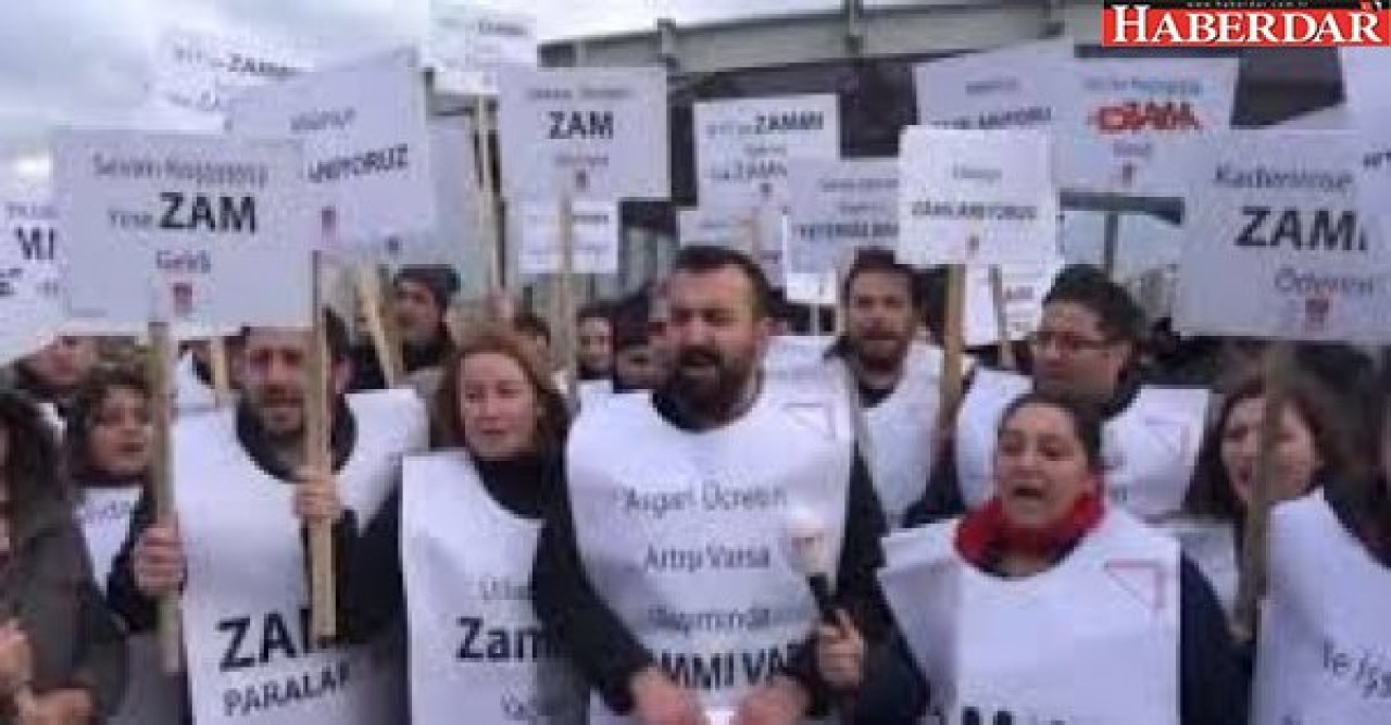 CHPden Ulaşım Zamlarına Protesto Eylemi