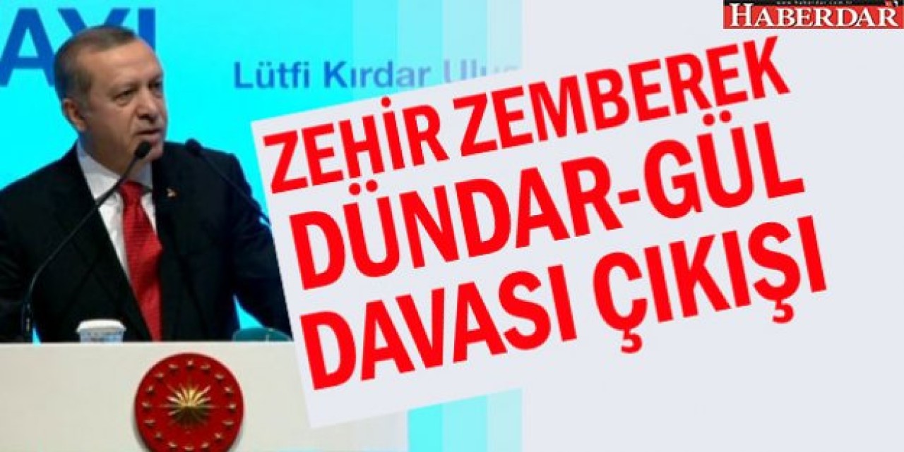 Erdoğandan zehir zemberek Dündar-Gül davası çıkışı