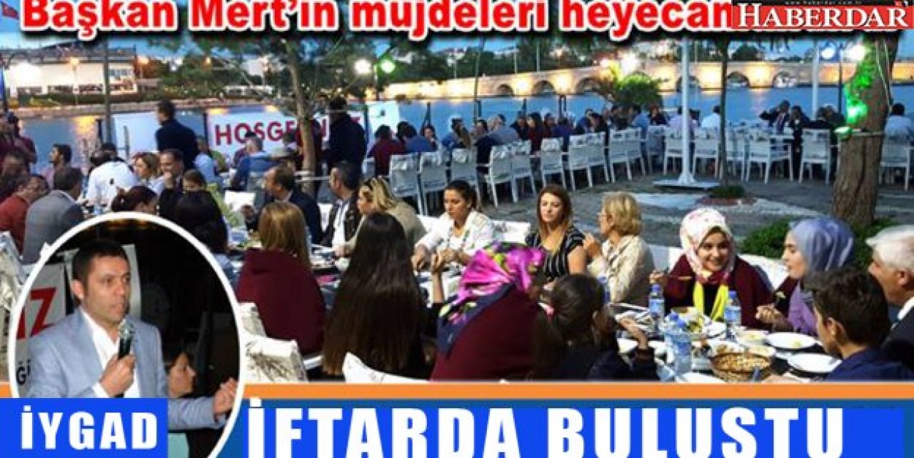 Gazeteciler  ve aileleri iftarda buluştu