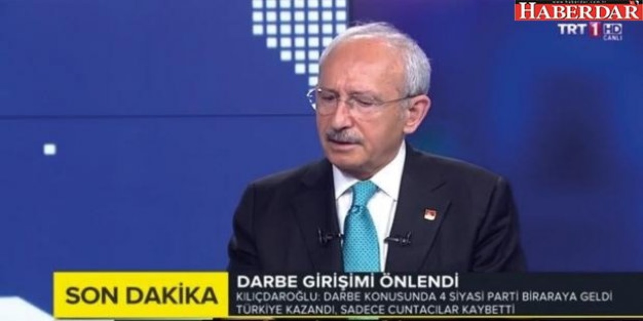 Kılıçdaroğlu yıllar sonra TRTnin konuğu oldu