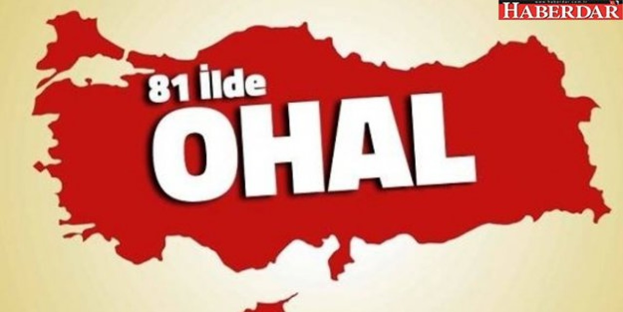 İlk OHAL kararnamesi yayınlandı