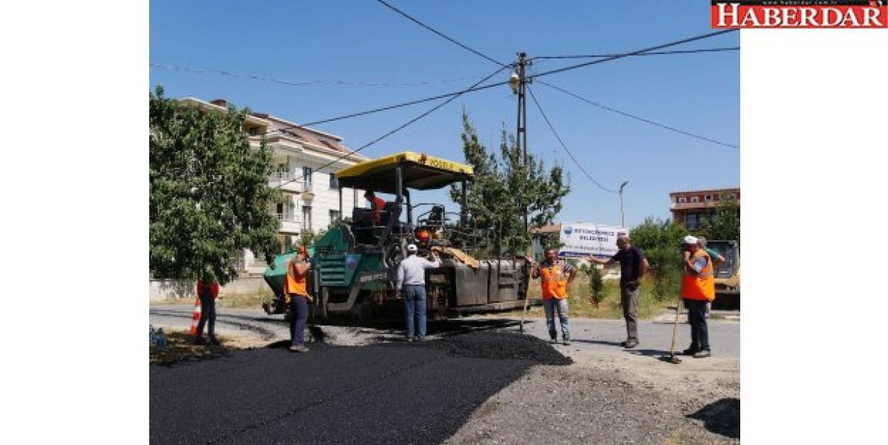 Büyükçekmece Belediyesinden asfaltlama seferberliği