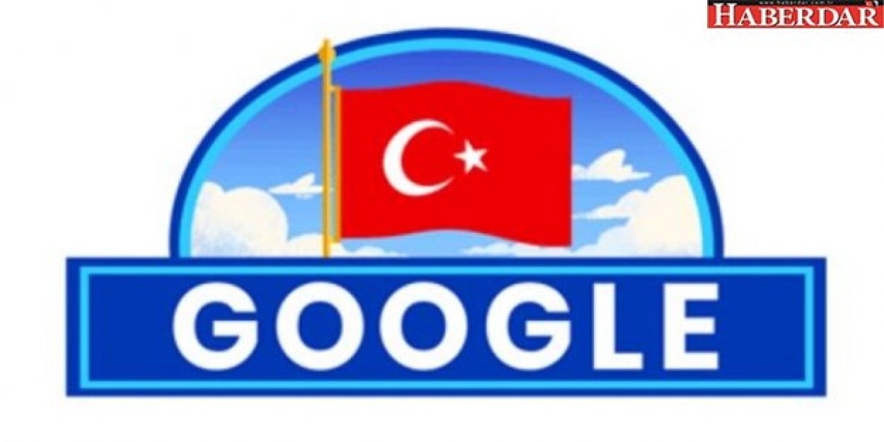 Googledan Cumhuriyet Bayramına özel logo