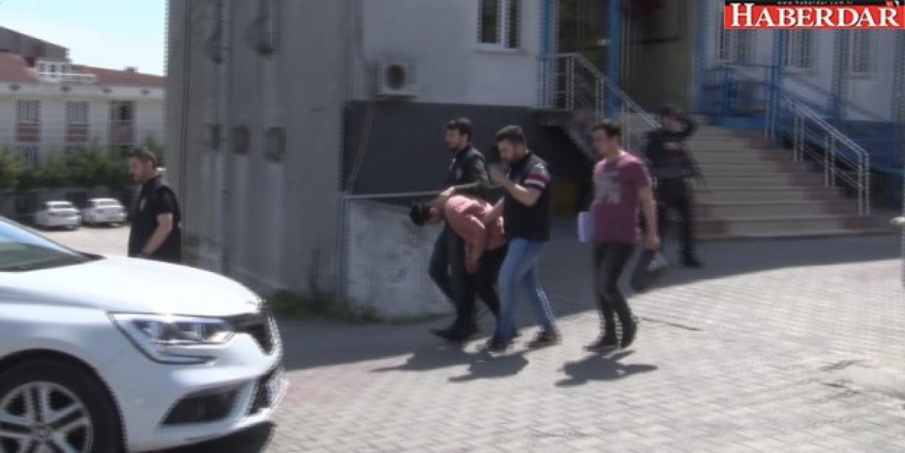 Polise silah çekti gözaltına alındı