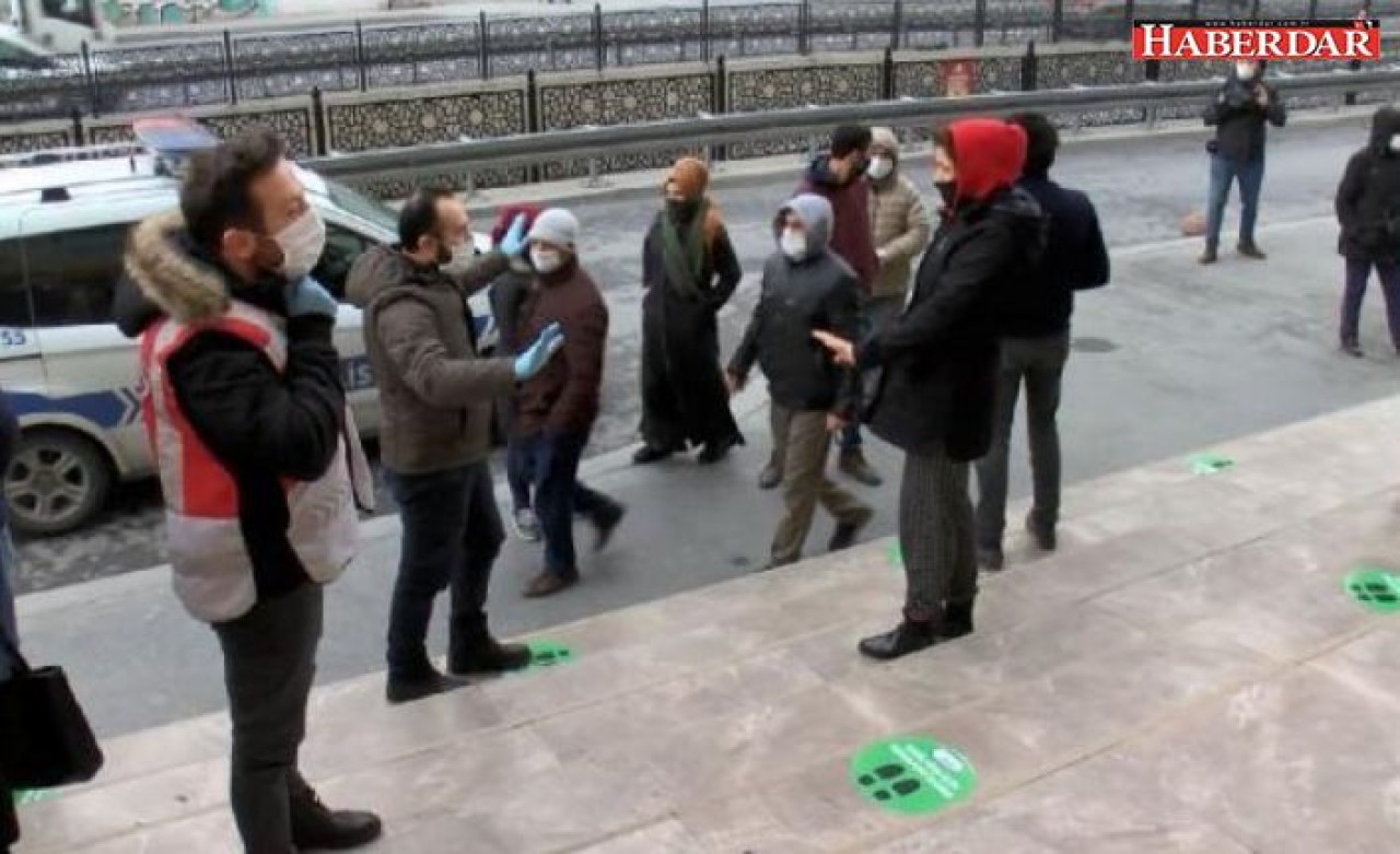 Esenyurt PTT önünde bu kez polis önlem aldı